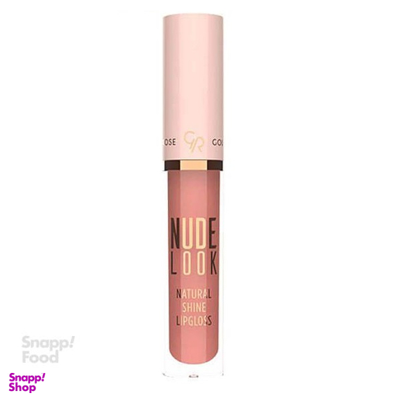 رژ لب مایع گلدن رز (Golden Rose) مدل Nude Look Natural Shine