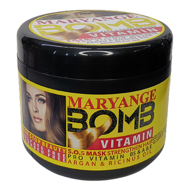 ماسک مو با آبکشی مریانج (Maryange) مدل Bomb Vitamin حجم 500 میلی لیتر