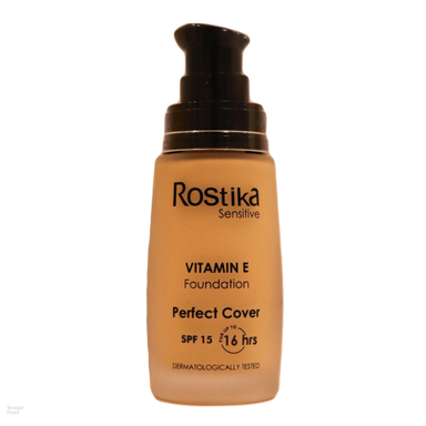 کرم پودر رستیکا (Rostika) سری Sensitive مدل Perfect Cover