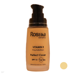 کرم پودر رستیکا (Rostika) سری Sensitive مدل Perfect Cover