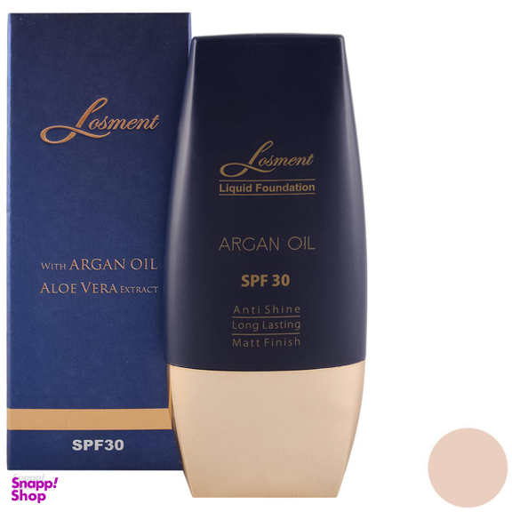 کرم پودر لوسمنت (Losment) با SPF30 حاوی روغن آرگان و آلویه‌ ورا حجم 30 میلی‌لیتر