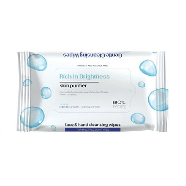 دستمال مرطوب بیول (Biol) مدل Rich In Brightness بسته 10 عددی
