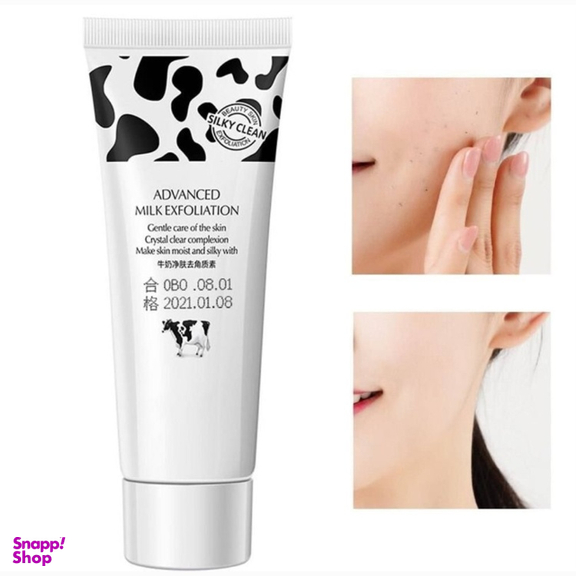 اسکراب و لایه بردار ایمجز مدل Cow Milk حجم 80 میلی لیتر