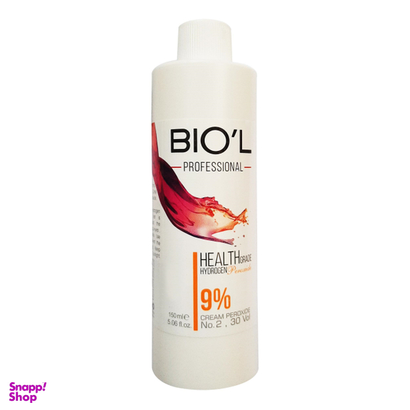 کرم اکسیدان بیول (Biol) سری پروفشنال مدل Health Grade نه درصد شماره 2 حجم 150 میلی‌ لیتر