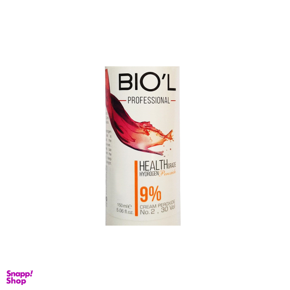 کرم اکسیدان بیول (Biol) سری پروفشنال مدل Health Grade نه درصد شماره 2 حجم 150 میلی‌ لیتر