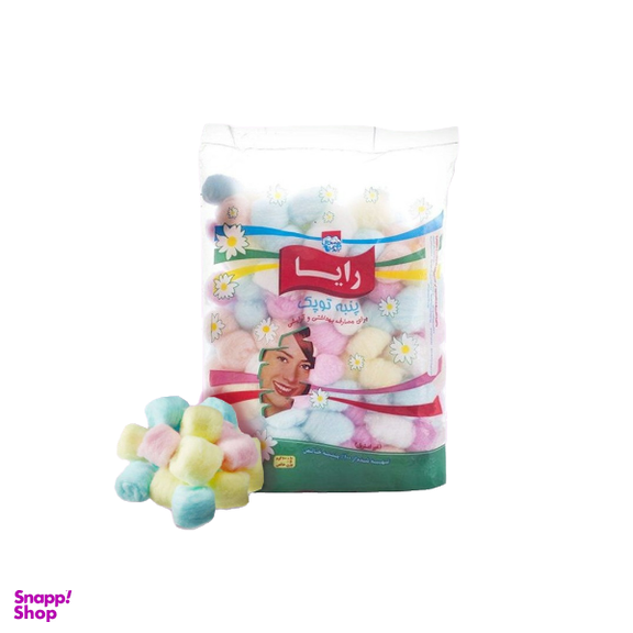 پنبه آرایشی رایا (Raya) کد f106 مجموعه 100 عددی