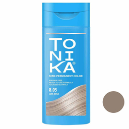 رنگساژ مو تونیکا (Tonika) شماره 8٫05 حجم 150 میلی لیتر رنگ بلوند یخی
