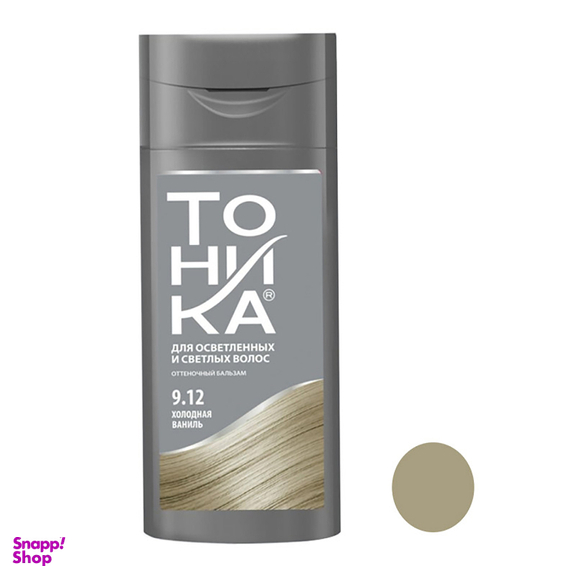 شامپو رنگساژ مو تونیکا (Tonika) شماره 9٫12 حجم 150 میلی لیتر رنگ بلوند