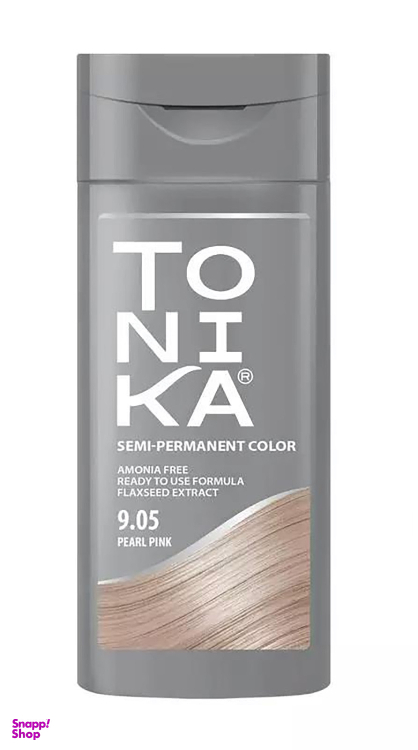 شامپو رنگساژ مو تونیکا (Tonika) شماره 9٫05 حجم 150 میلی لیتر رنگ صورتی مرواریدی
