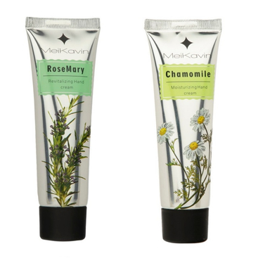 کرم مرطوب کننده میکاوین مدل RoseMary و مدل chamomile حجم 50 میلی لیتر مجموعه 2 عددی