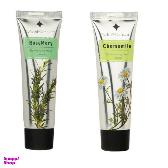 کرم مرطوب کننده میکاوین مدل RoseMary و مدل chamomile حجم 50 میلی لیتر مجموعه 2 عددی