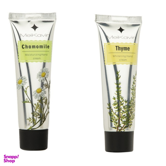 کرم مرطوب کننده میکاوین مدل Thyme و chamomile حجم 50 میلی لیتر مجموعه 2 عددی
