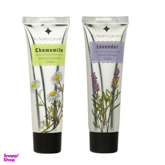 کرم مرطوب کننده میکاوین مدل chamomile و Lavender حجم 50 میلی لیتر مجموعه 2 عددی