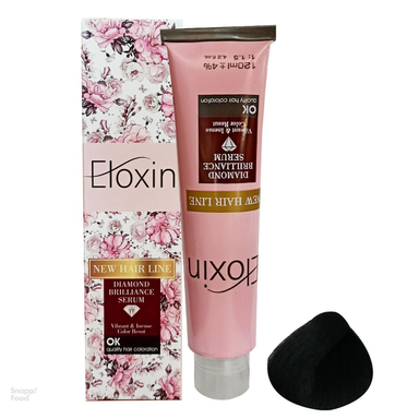 رنگ مو الوکسین (Eloxin) شماره 1.0 رنگ مشکی حجم 120 میلی‌لیتر