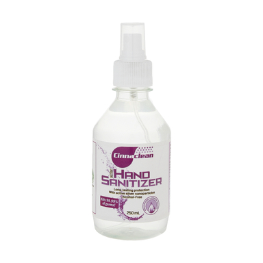 محلول ضدعفونی کننده سیناکلین (Cinna Clean) مدل Nano250 حجم 250 میلی لیتر