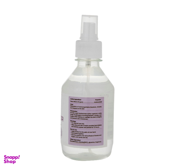 محلول ضدعفونی کننده سیناکلین (Cinna Clean) مدل Nano250 حجم 250 میلی لیتر