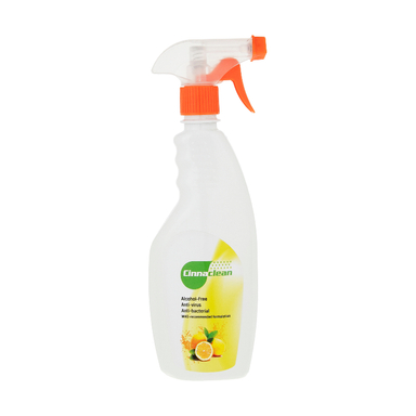 اسپری ضدعفونی کننده سطوح سینا کلین (Cinna Clean) مدل LM حجم 500 میلی لیتر