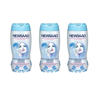 دستمال مرطوب نیوساد (Newsaad) مدل Sen01 مجموعه 3 عددی
