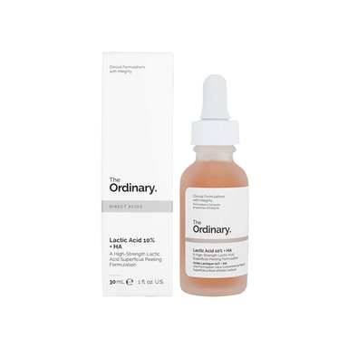 سرم دی اوردینری (The ordinary) مدل lactic acid 10٪+ HA