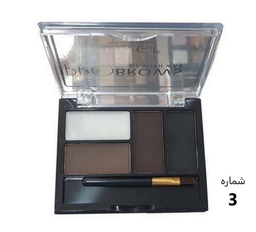 پالت سایه ابرو دودو گرل کد 001 مجموعه 3 عددی