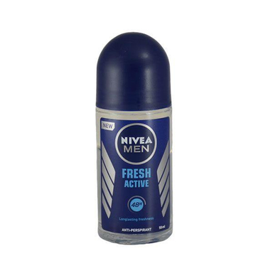 رول ضد تعریق مردانه نیوآ (Nivea) مدل فرش اکتیو حجم 50 میلی لیتر
