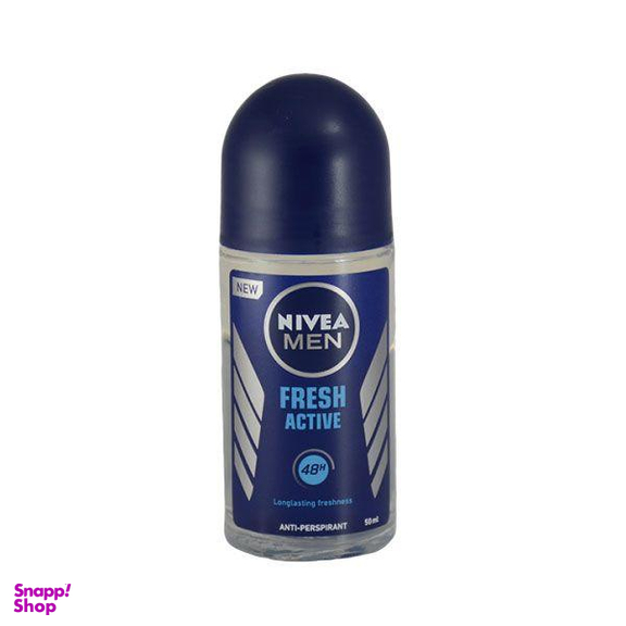 رول ضد تعریق مردانه نیوآ (Nivea) مدل فرش اکتیو حجم 50 میلی لیتر