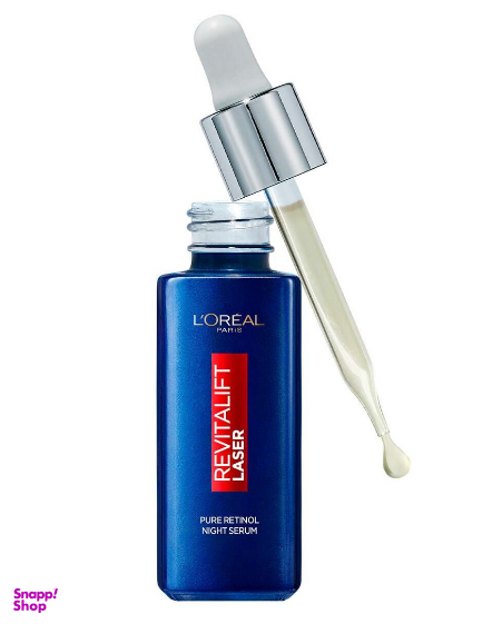 سرم ضد چروک شب لورآل مدل رویتالیفت لیزر رتینول حجم 30 میلی لیتر