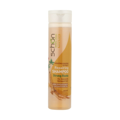 شامپو مو شون (Schon) مدل Keratin & Ginseng حجم 400 میلی لیتر