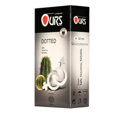 کاندوم خاردار اورز مدل Dotted بسته 12 عددی