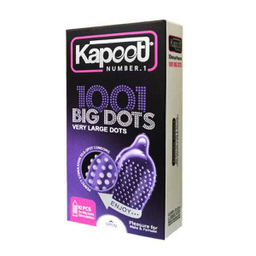 کاندوم کاپوت مدل Big Dots بسته 10 عددی