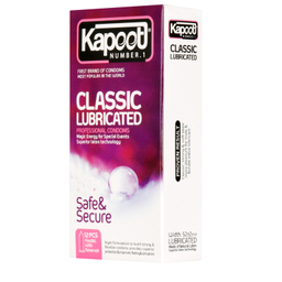 کاندوم کاپوت مدل Classic Lubricated بسته 12 عددی