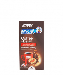 کاندوم ناچ کدکس (Nach Kodex) مدل Coffee بسته 12 عددی