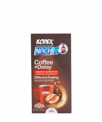 کاندوم ناچ کدکس (Nach Kodex) مدل Coffee بسته 12 عددی