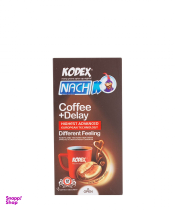 کاندوم ناچ کدکس (Nach Kodex) مدل Coffee بسته 12 عددی