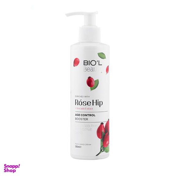 کرم مرطوب کننده بیول (Biol) مدل Rose Hip حجم 250 میلی لیتر