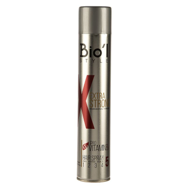 اسپری مو بیول (Biol) مدل Extra Strong حجم 500 میلی لیتر