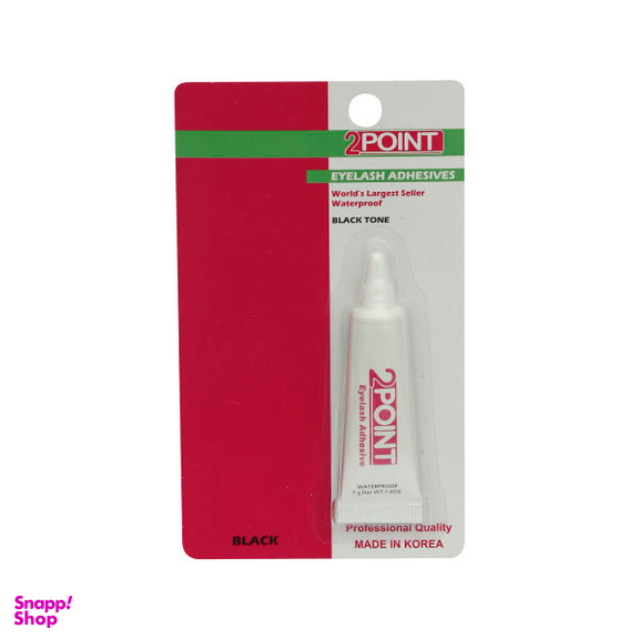 چسب مژه 2 توپوینت (2point) مدل پمادی Black Tone وزن 7 گرم