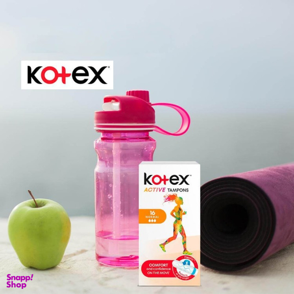 تامپون کوتکس مدل Active Normal بسته 16 عددی