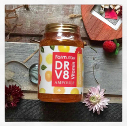 آمپول کمپلکس ویتامین فارم استی مدل Dr. V8 حجم 250 میلی لیتر