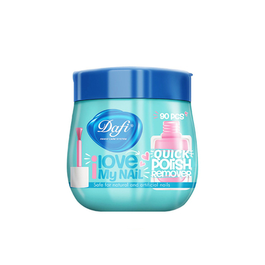 پد لاک پاک کن دافی مدل Love My Nail بسته 90 عددی