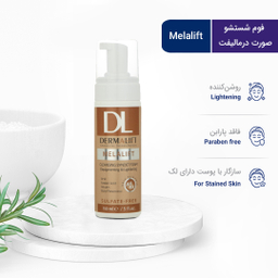 فوم شستشو و روشن کننده صورت درمالیفت مدل Melalift حجم 150 میلی‌ لیتر