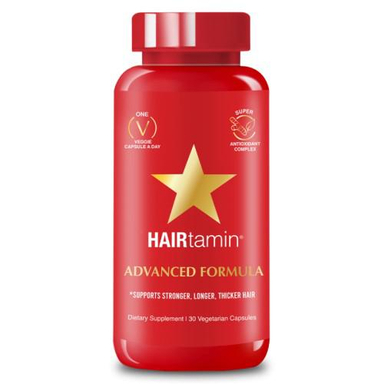 قرص تقویت کننده مو هیرتامین مدل Advanced Formula بسته 30 عددی