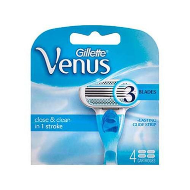 تیغ یدک خودتراش ژیلت ونوس مدل Smooth بسته 4 عددی