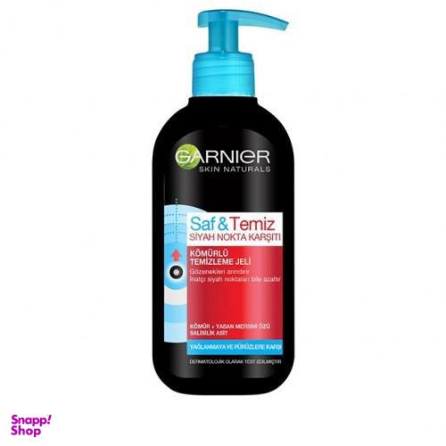 ژل پاک کننده صورت گارنیه (Garnier) مدل Saf Ve Temiz حجم 200 میلی لیتر