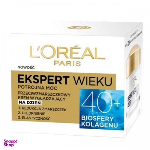 کرم روز ضد لک و ضد چروک لورآل (Loreal) مدل +40