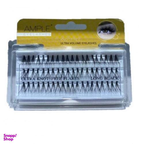 مژه تک بدون گره بلند امپل (Ample) مدل 3d