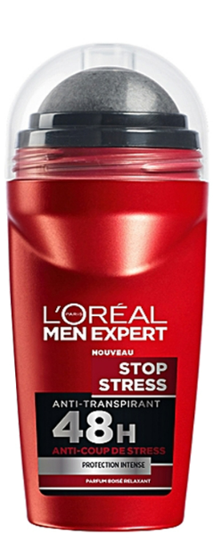 رول ضد تعریق مردانه لورآل (LOREAL) مدل STRESS RESIST حجم 50 میلی لیتر