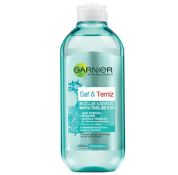 میسلار واتر گارنیه مدل Saf & Temiz حجم 400 میلی لیتر