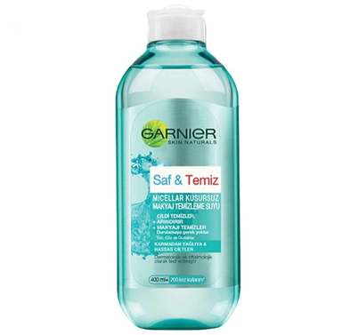 میسلار واتر گارنیه مدل Saf & Temiz حجم 400 میلی لیتر