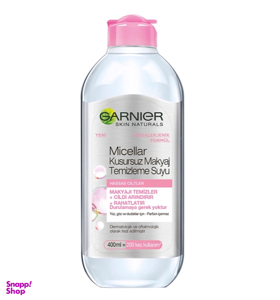 میسلار واتر گارنیه مدل Hassas حجم 400 میلی لیتر